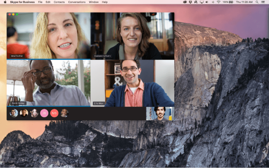 skype for business mac add external contacts